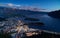 Cityscape, queenstown with lake Wakatipu