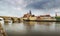 Cityscape of Regensburg town