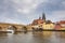 Cityscape of Regensburg town