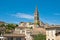 Cityscape of Saint-Emilion, France.