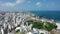 Cityscape of Salvador state of Bahia Brazil. Tropical scene tourism city.