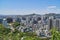 Cityscape of Seoul, view from Namsan mountain.