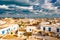 Cityscape of Sousse at dramatic sunset