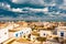 Cityscape of Sousse at dramatic sunset