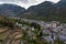 Cityscape in spring of Andorra La Vella, Andorra