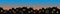 Cityscape, town, sunset or sunrise, vector illustration, Blue background, sky