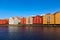 Cityscape of Trondheim, Norway