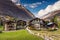 Cityscape Valley Old Town and Mountain Scenery of Zermatt City, Switzerland, Landscape Natural and Architecture Building of Zermat