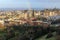 Cityscape View of Fair in Edinburgh Scotland