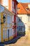 Cityscape - view of the narrow streets of the Novy Svet ancient quarter in the Hradcany historical district, Prague