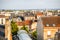 Cityscape view on Reims city, France