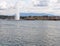 Cityscape View and Shoreline of Lake Geneva, Switzerland