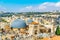 Cityspace of Jerusalem with church of holy sepulchre, Israel