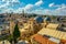 Cityspace of Jerusalem with church of holy sepulchre, Israel