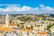 Cityspace of Jerusalem with dome of the rock and church of the redeemer, Israel