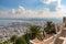 Cityview from mountain. Cityscape. Haifa