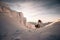 Ciucas mountains in winter, Romanian Carpathians