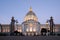 Civic Center at dusk