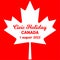 Civic Day Holiday . Illustration for 1st of August Canada Civic Day with maple leaf.