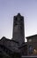 Civic Tower or Bell Tower know as Campanone in Bergamo, Lombardy, Italy