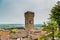 Civic tower in the medieval village of bertinoro