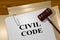 Civil Code - legal concept