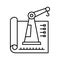 Civil engineering Isolated Vector icon Which can easily modify or edit