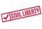 Civil Liberty rubber stamp