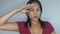 A Civilian Asian Woman Saluting