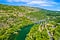 The Cize-Bolozon viaduct across the Ain river in France