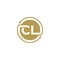 CL Letter logo icon design template elements