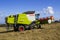 A Claas Lexion 570 Combine Harvester