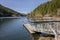 Clackamas river and marina rural Oregon