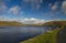 The Claerwen Reservoir, on edge of Mid-Wales wilderness.