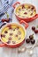 Clafoutis with cherries