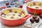 Clafoutis with cherries