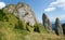 Claile lui Miron Miron`s Cliffs in Ceahlau National Park, Romania