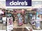 Claire`s an American retailer of accessories, jewelry