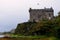 Clan MacLeod\'s Dunvegan Castle on a Cliff
