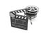 Clapboards and film reel