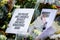 CLAPHAM, LONDON, ENGLAND- 16 March 2021: Flowers and tributes at Clapham Common Bandstand, in memory of Sarah Everard