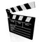 Clapperboard, movies concept