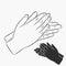 Clapping hands. Applause icons set. Vector.