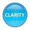 Clarity floral blue round button