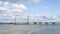 Clark Bridge, a cable-stayed bridge across the Mississippi River between West Alton, Missouri and Alton