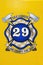 Clark County Fire Department Emblem on a firetruck in Las Vegas
