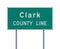 Clark County Line road sign