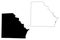 Clark County, Missouri U.S. county, United States of America, USA, U.S., US map vector illustration, scribble sketch Clark map