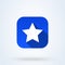 Clasic star Simple vector modern icon design illustration