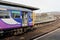 Class 144 diesel multiple unit train at Carnforth